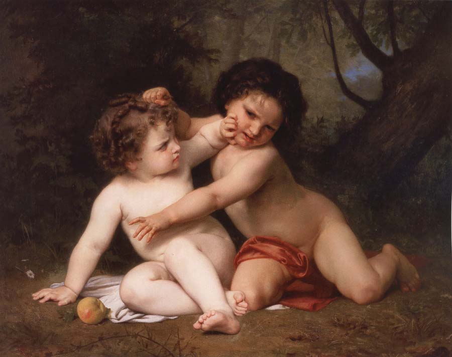 Adolphe William Bouguereau Jhe War